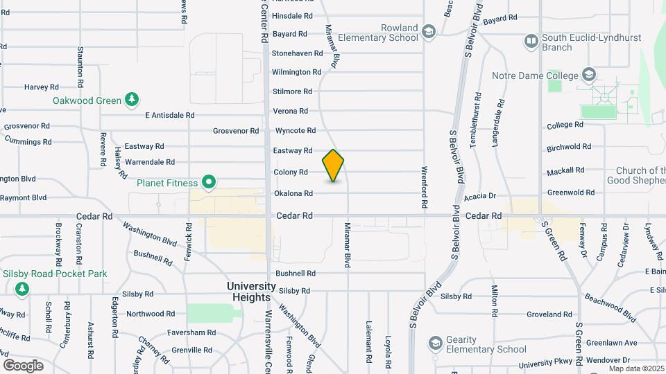 4097 Okalona Rd Map and Location Details
