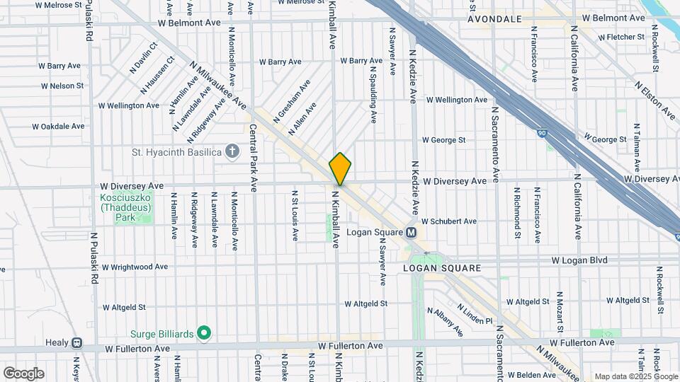 2778 N Milwaukee Ave, Unit 337 Map and Location Details
