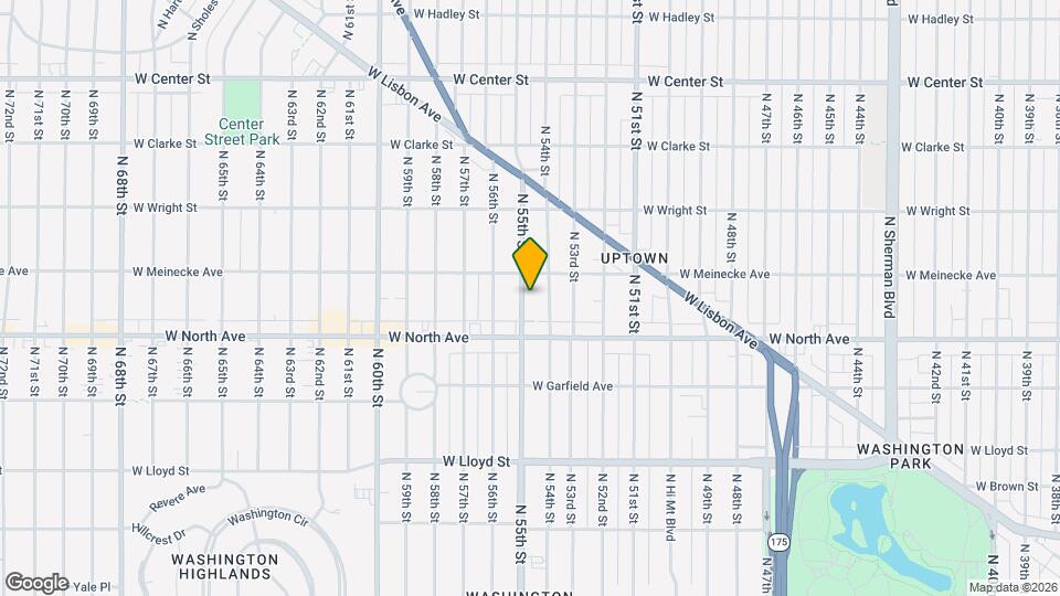 2348 N 55th St Map and Location Details