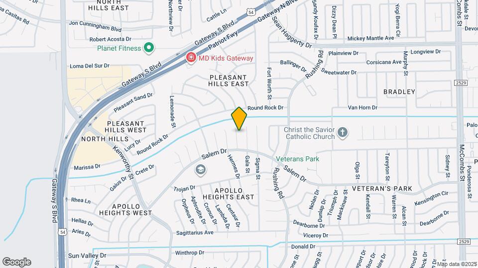 10620 Tiber Pl Map and Location Details