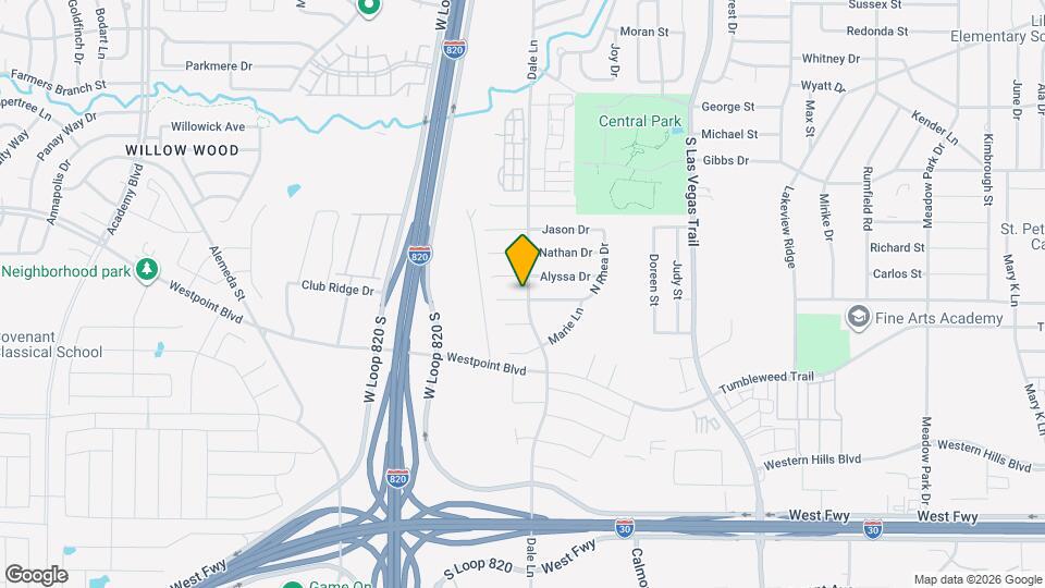 9300 Rhea Ct Map and Location Details