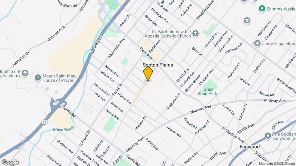 Scotch Plains Crossing Map and Location Details