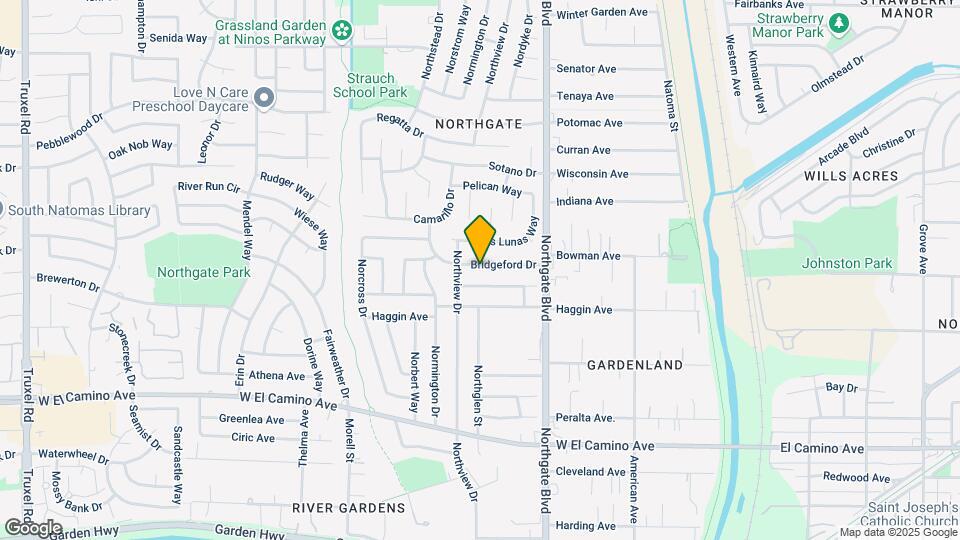 2765 Bridgeford Dr Map and Location Details