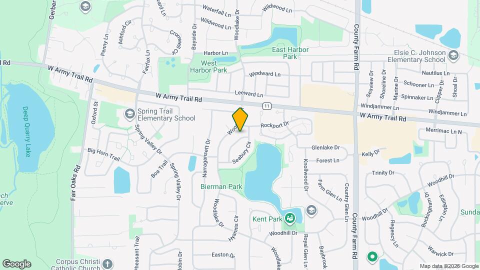 1334 Gloucester Cir Map and Location Details