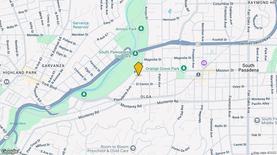 349-353 Pasadena Ave Mapa y Detalles de la Ubicación