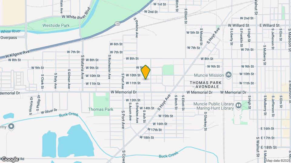 1416 W 11th St Mapa y Detalles de la Ubicación