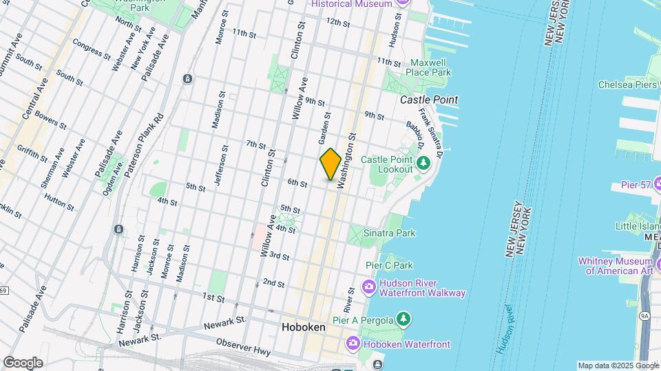 603 Bloomfield St, Unit 1 Map and Location Details