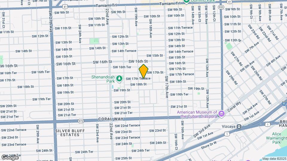 1860 SW 17th Terrace Map and Location Details