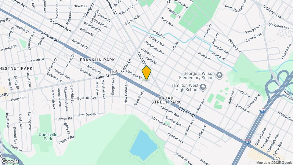 1615 Genesee St Map and Location Details