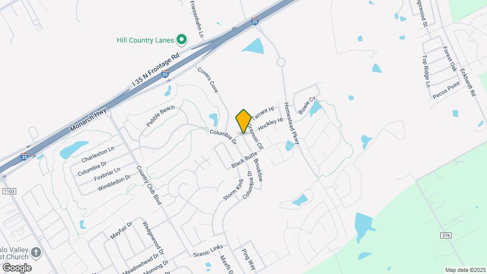 5109 Brookline Map and Location Details