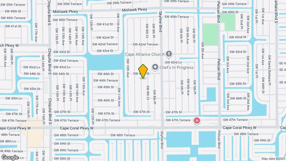 4415 SW 9th Ave Map and Location Details