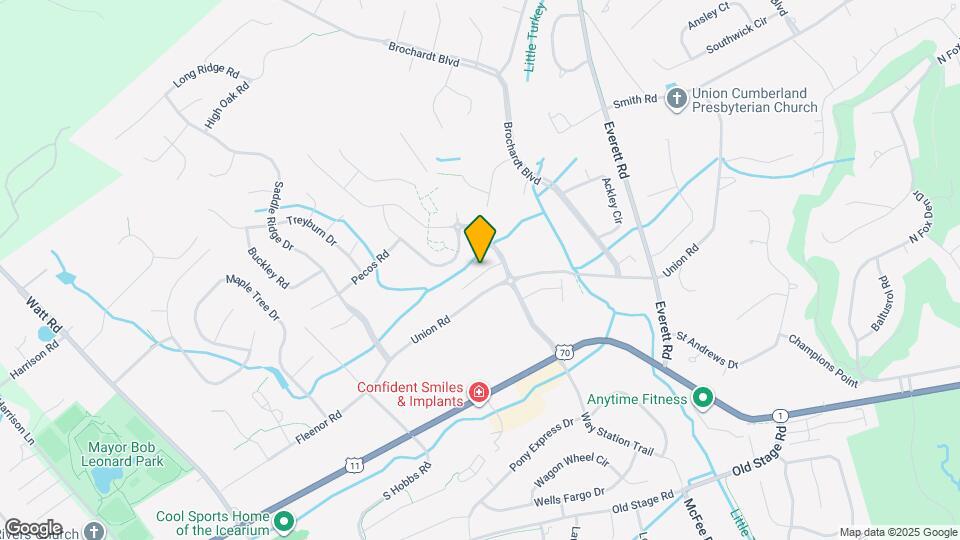 12717 Duckfoot Ln Map and Location Details