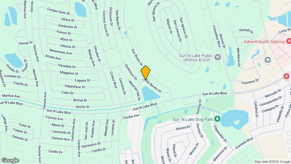 7000 San Benito Dr Map and Location Details