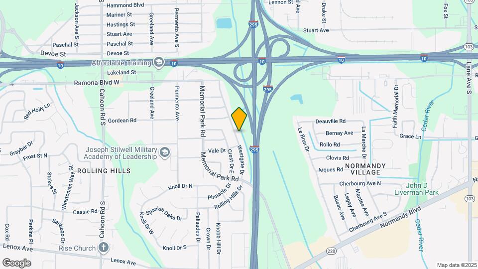 863 Westgate Dr Map and Location Details