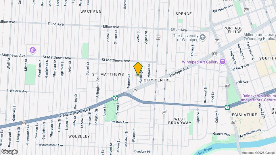 301 Victor St Map and Location Details