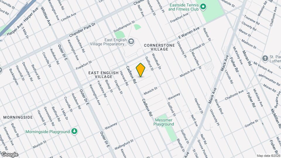 17143 Ontario St Map and Location Details