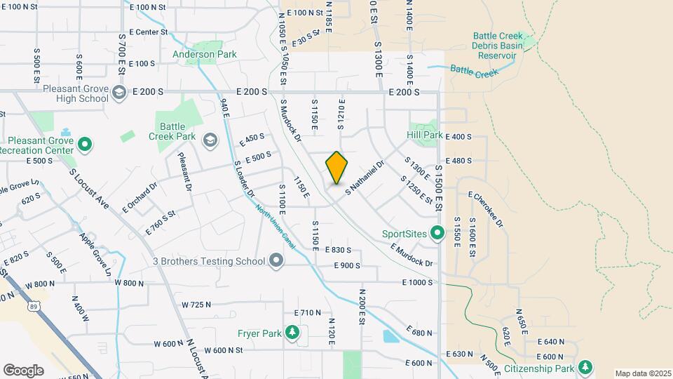 1218 Fort Dr, Unit Basement Apartment Map and Location Details
