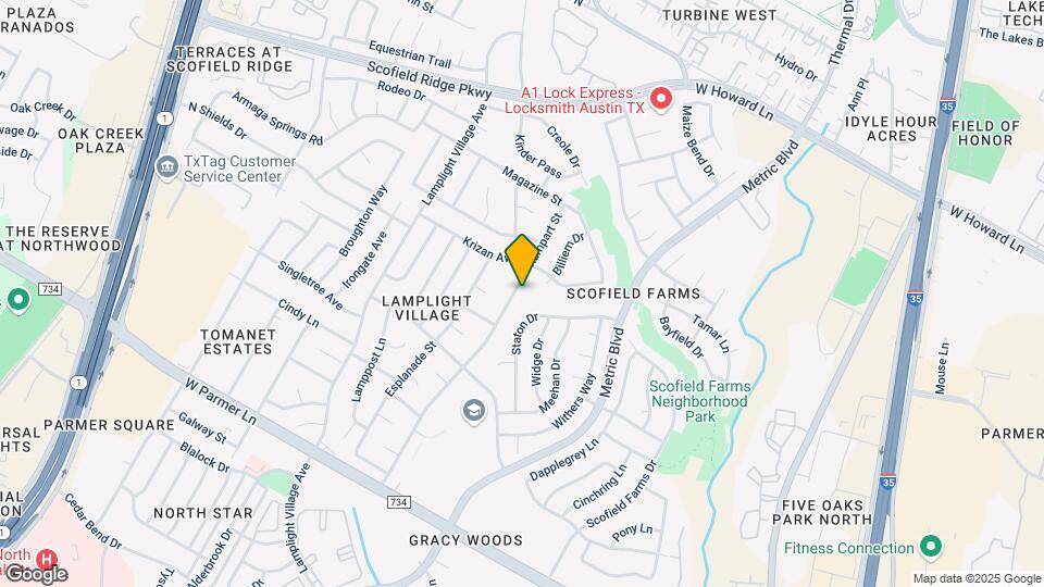 13007 Rampart St Map and Location Details