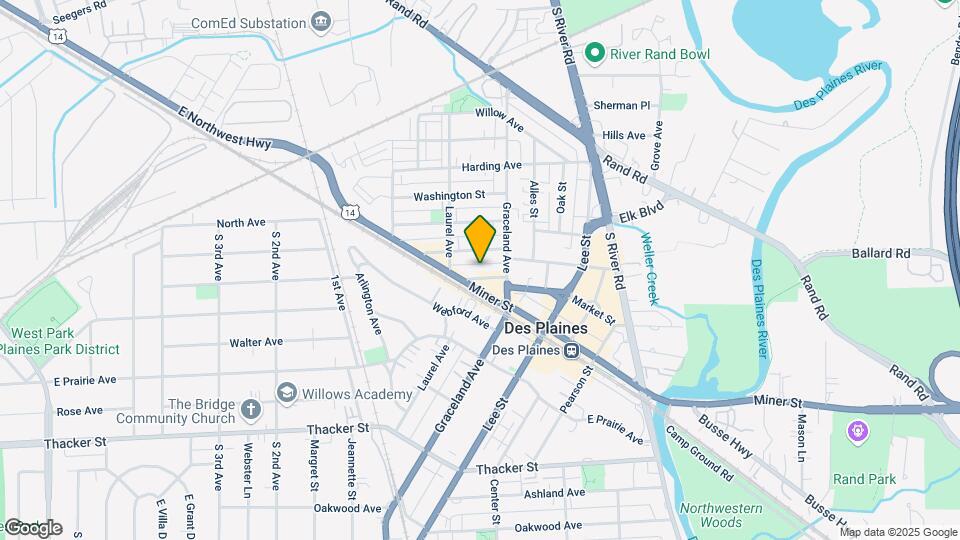 1362 Jefferson St Mapa y Detalles de la Ubicación