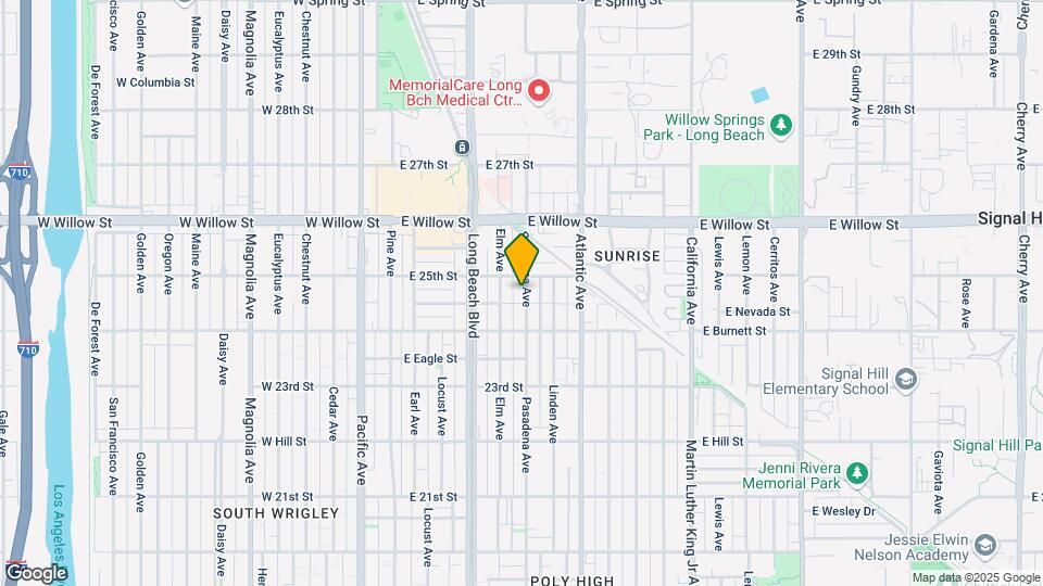 2465 Pasadena Ave Map and Location Details