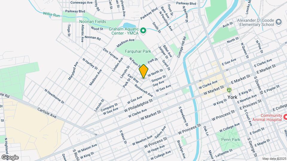 205 Park Pl-Unit -Unit 1 Map and Location Details