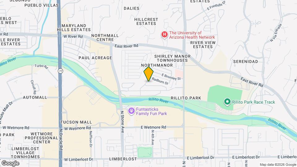 4688 N Belgravia Rd Map and Location Details