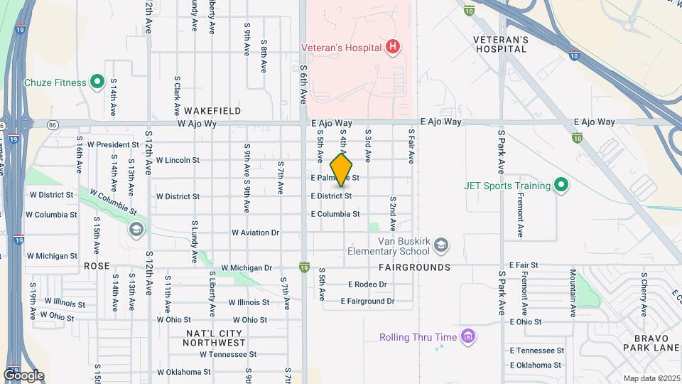 143 E District St Map and Location Details