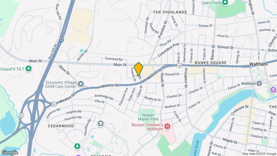 14 Eddy St Map and Location Details