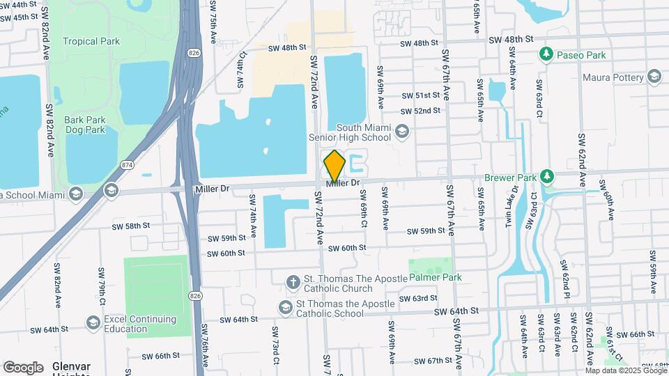 7100 SW 56th St Map and Location Details