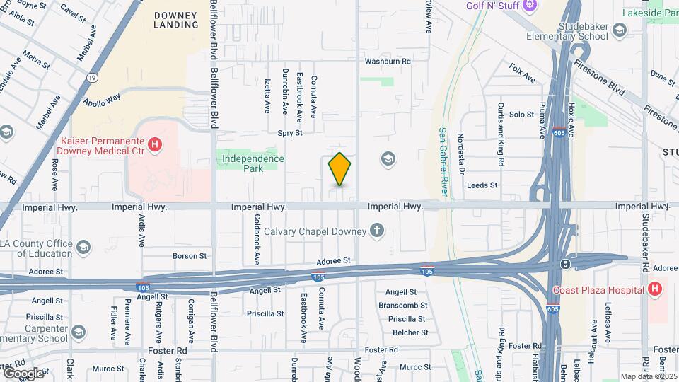 9825-9835 Imperial Hwy Map and Location Details