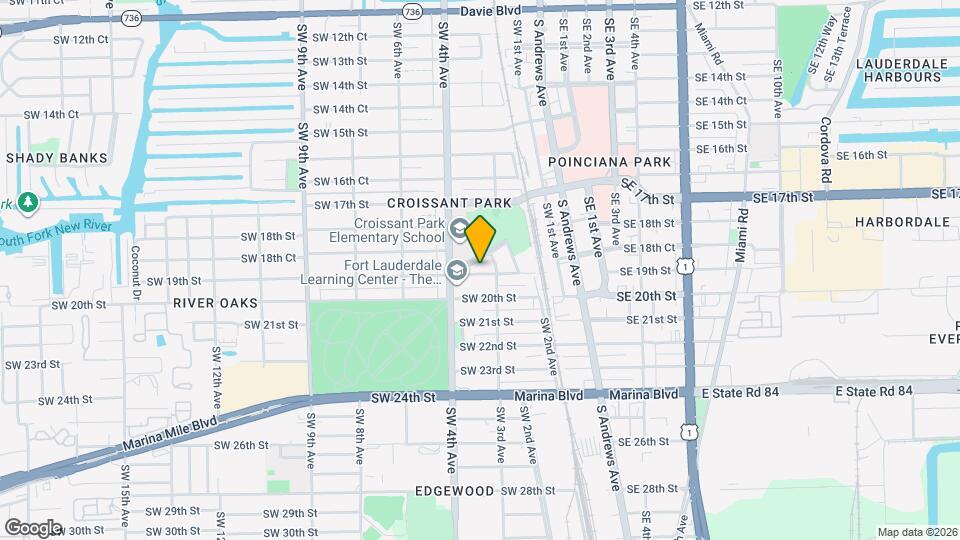 317 SW 19th St Map and Location Details