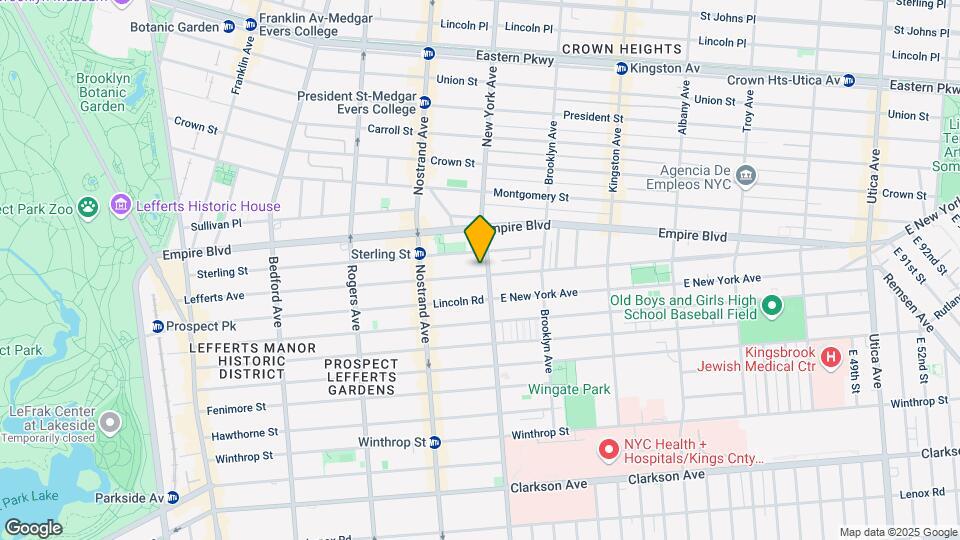 Lefferts Gardens Map and Location Details