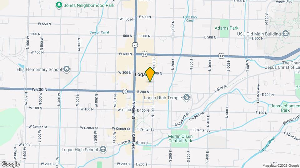 235 N 100 E, Unit Unit 4 Map and Location Details