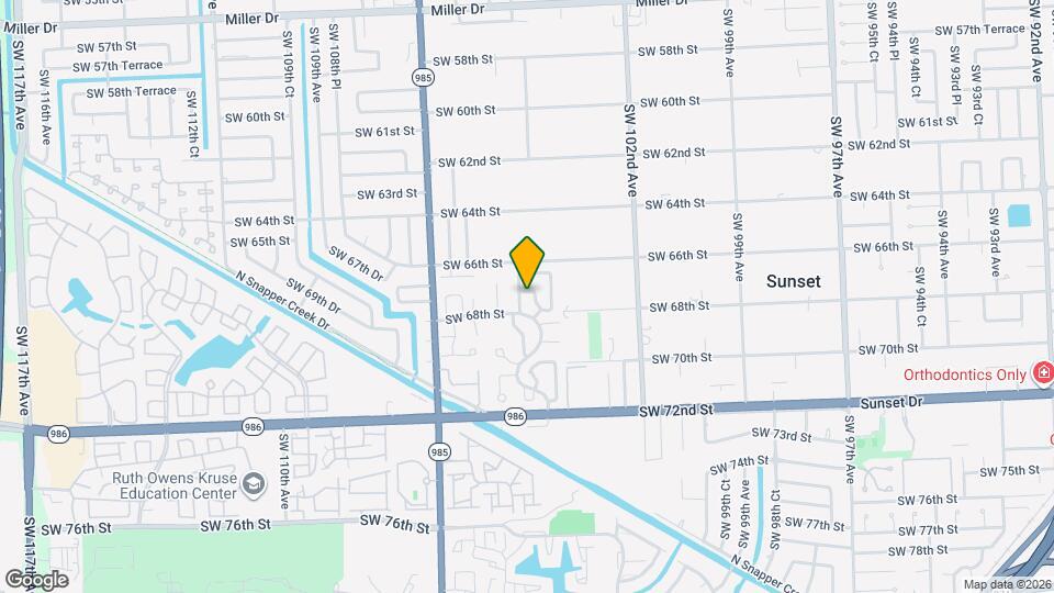 10420 SW 67th St Mapa y Detalles de la Ubicación