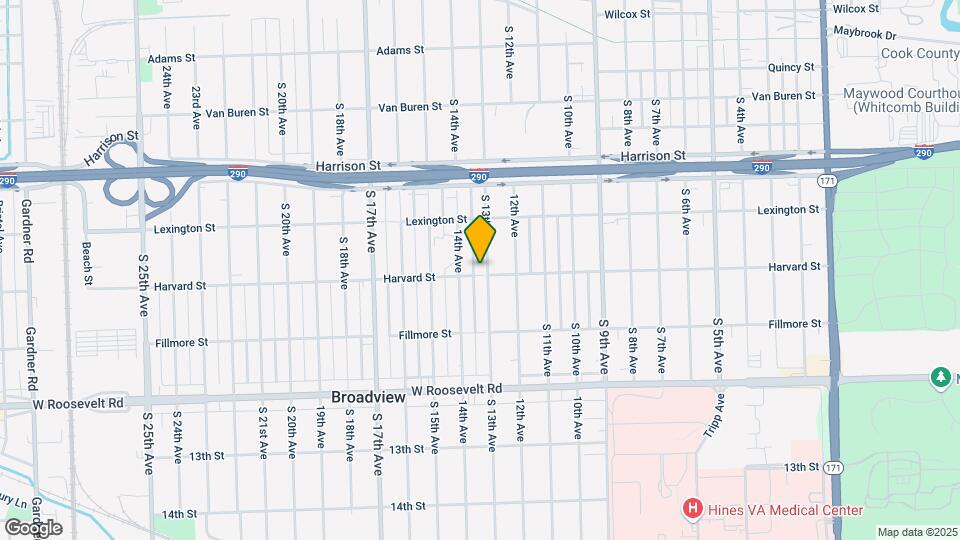 1944 S 13th Ave Map and Location Details