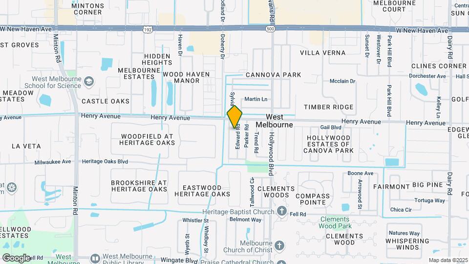 529 Edward Rd Map and Location Details