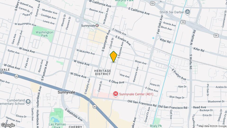 328 Flora Vista Ave Map and Location Details