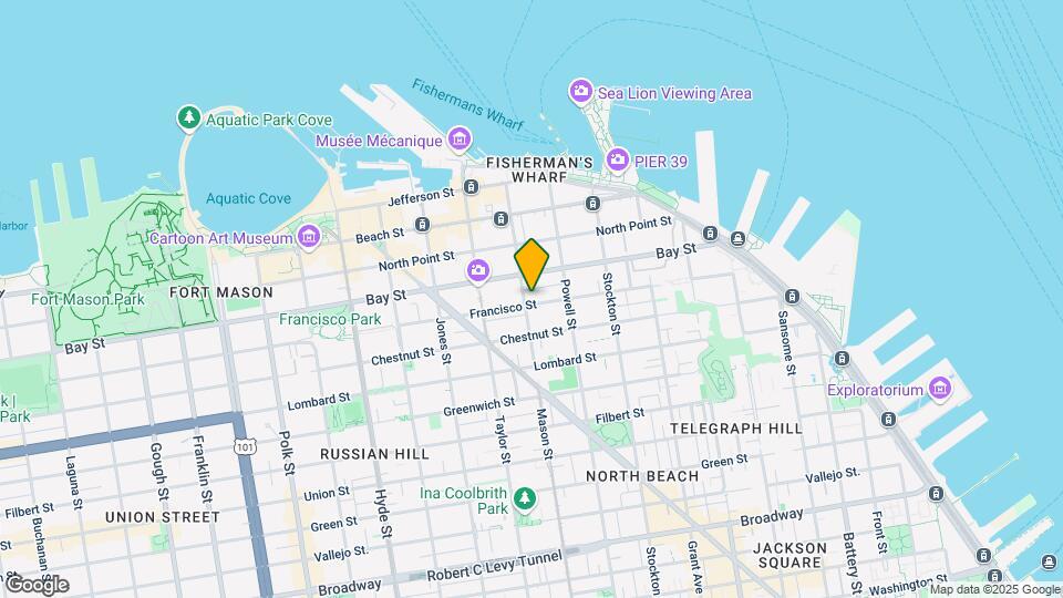 490 Francisco St Mapa y Detalles de la Ubicación