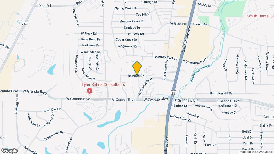 6101 Wilshire Dr Map and Location Details