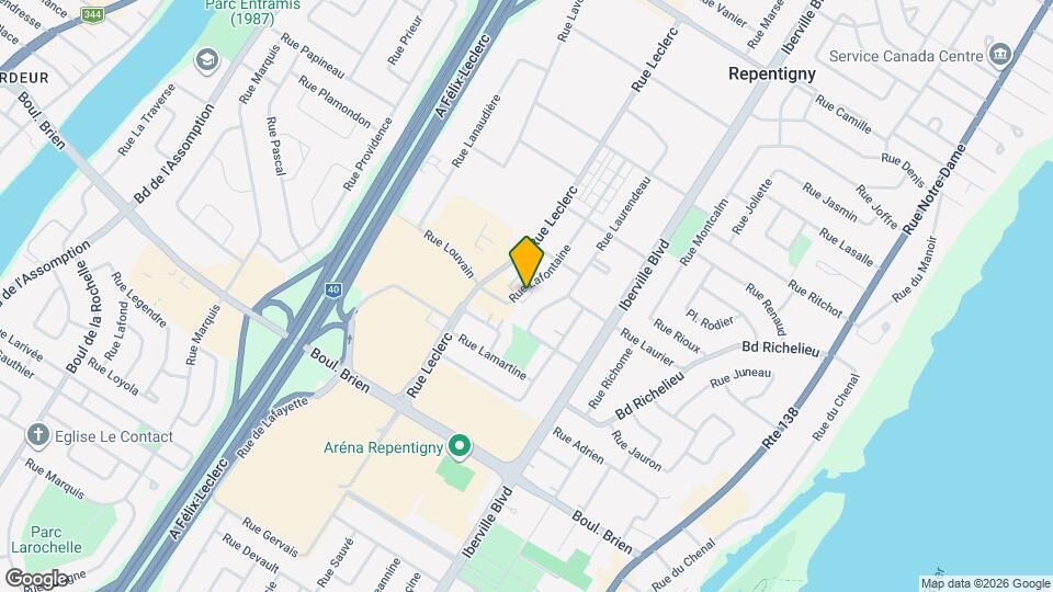 510 Lafontaine Rue Map and Location Details