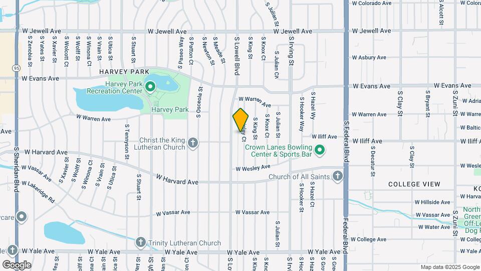 2295 S Linley Ct Mapa y Detalles de la Ubicación