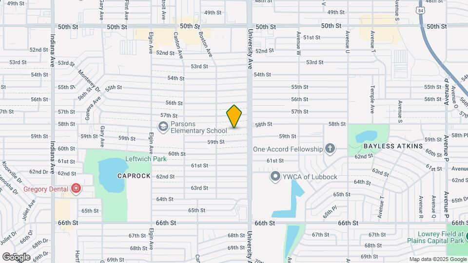 2509 58th St Map and Location Details