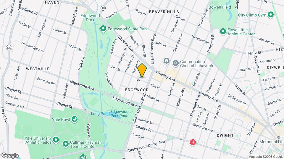 879 Elm St, Unit First Floor Map and Location Details