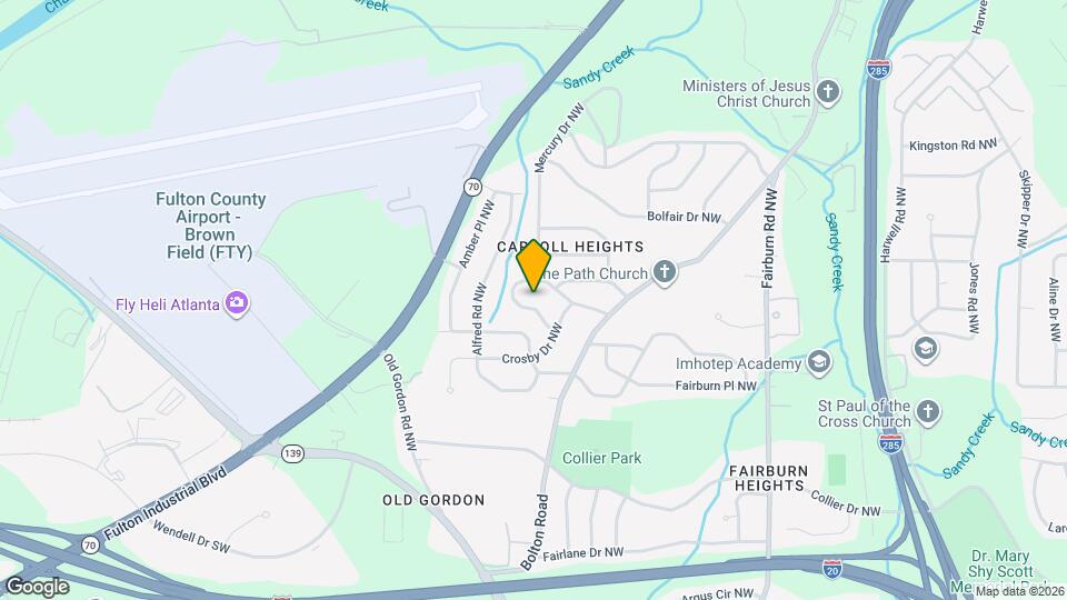 3774 Clovis Ct NW Map and Location Details