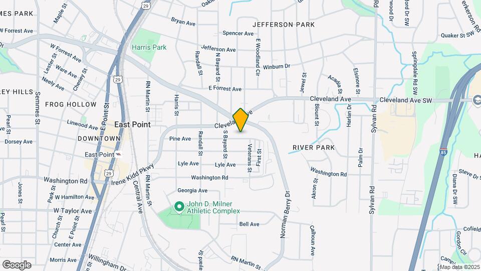 1261 Pine Ave Map and Location Details