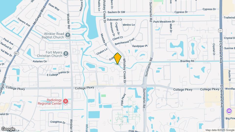 6120 Whiskey Creek Dr Map and Location Details