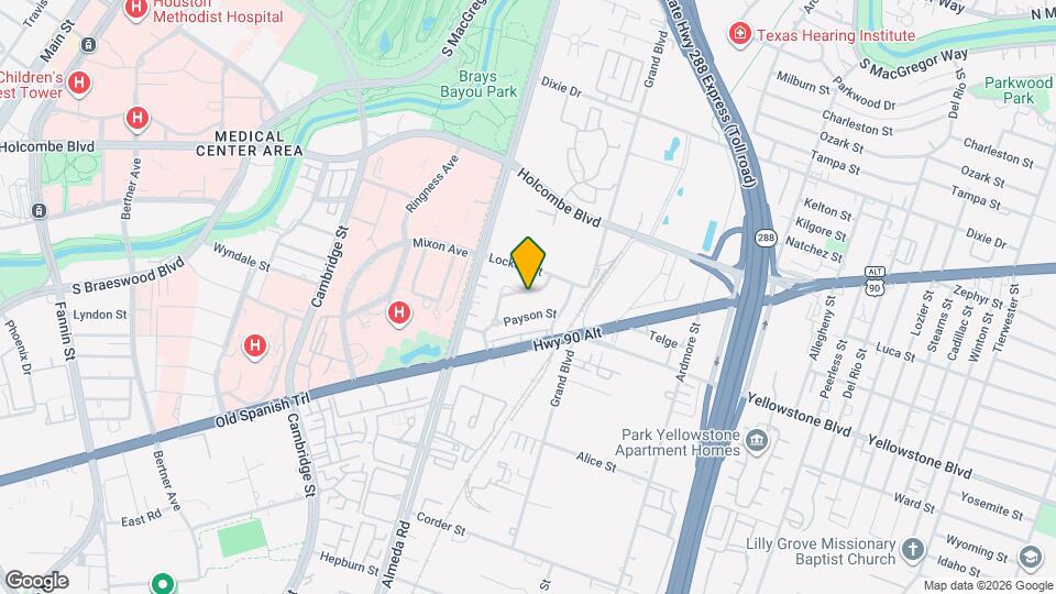 6927 Burgess St Map and Location Details