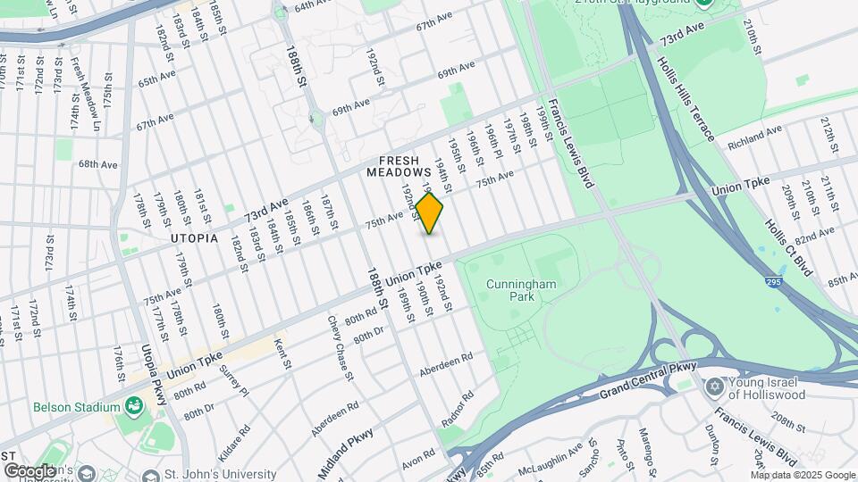 7543 192nd St Map and Location Details