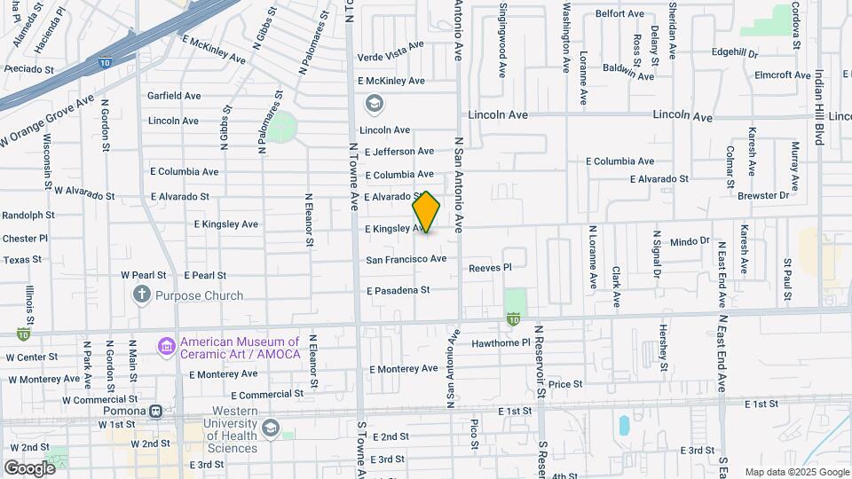 712-720 E Kingsley Ave Map and Location Details