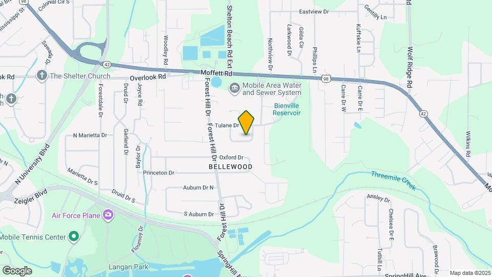 4704 Belle Wood Dr S Map and Location Details